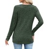 XMTOPYE Shirts for Women Long Sleeve Tops V Neck Sweaters