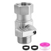 304 Stainless Steel Garden Hose Shut Off Valve, 3/4"GHT Thread