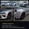D-lumina 4X Smoked LED Side Marker Bumper Lights Amber Lamps