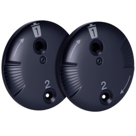 ZONJIE Wax Guards, Hearing Aid Filters, Professional Portable Cerumen Filter, Baffle Ear Wax Guard, Disk Hear Aids Replacement Accessory 2 Packs for Receiver