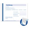 Quttungsblock Receipt Book Receipt Receipts 5 x 50 Sheets Self-Copying