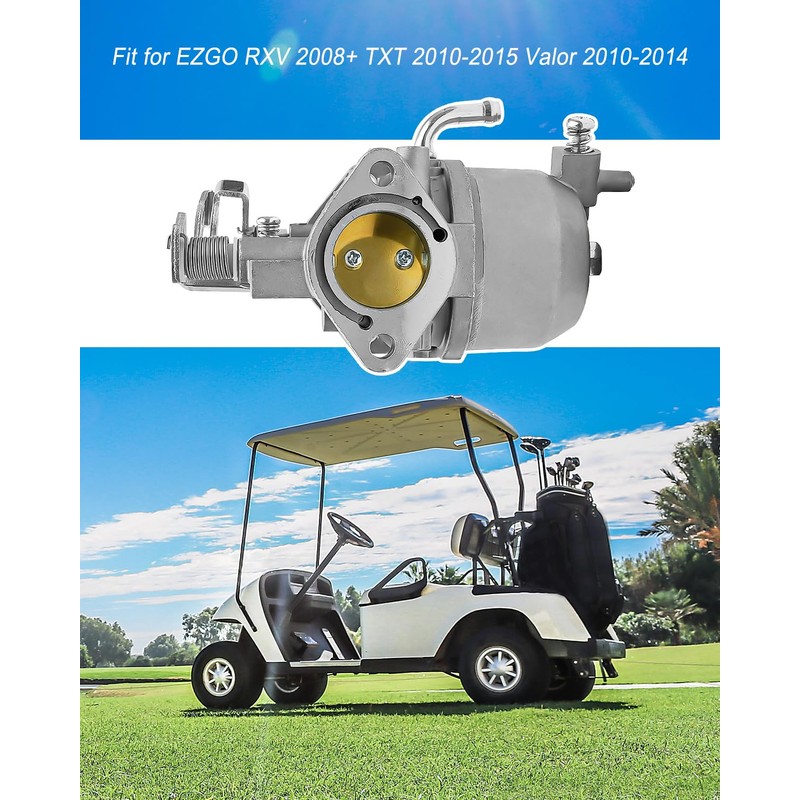QAGGUM Carburetor Fit for EZGO Kawasaki Engine RXV 2008+ Gas