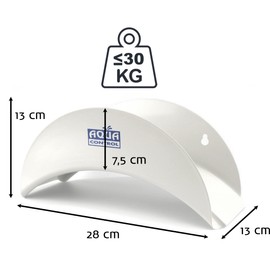 Aqua Control Heavy Duty Metal Hose Hanger Holds up to 30kg with only Two Anchor Points