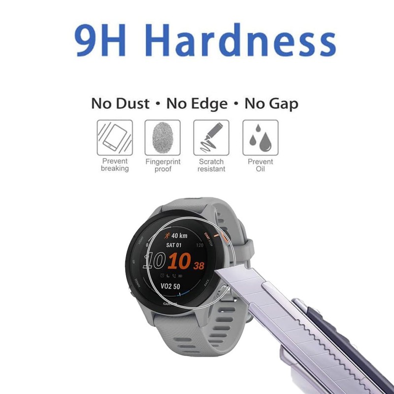 (2 Pack) Screen Protector for Garmin Forerunner 255s /255s Music