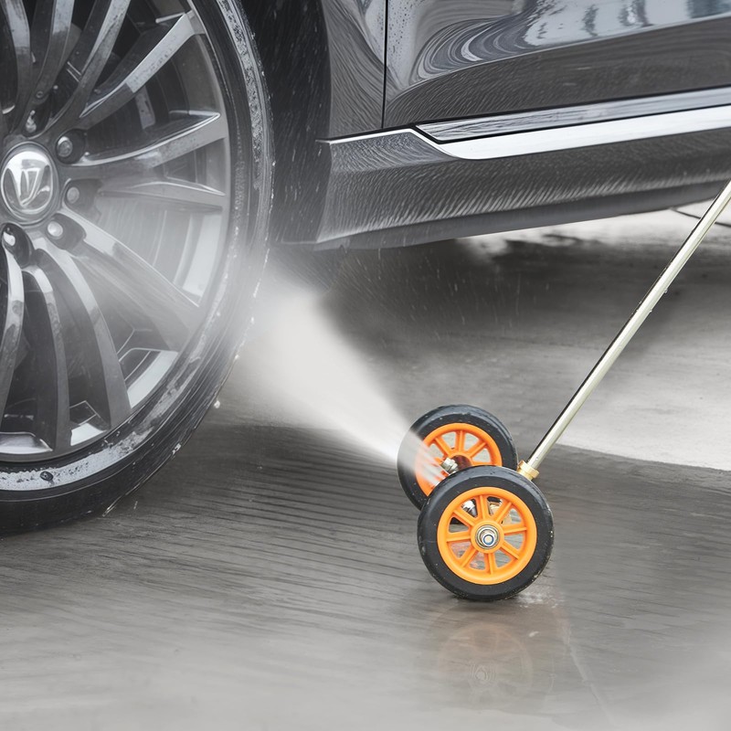 VEVOR 16" Pressure Washer Undercarriage Cleaner, Stainless Steel Surface Cleaner
