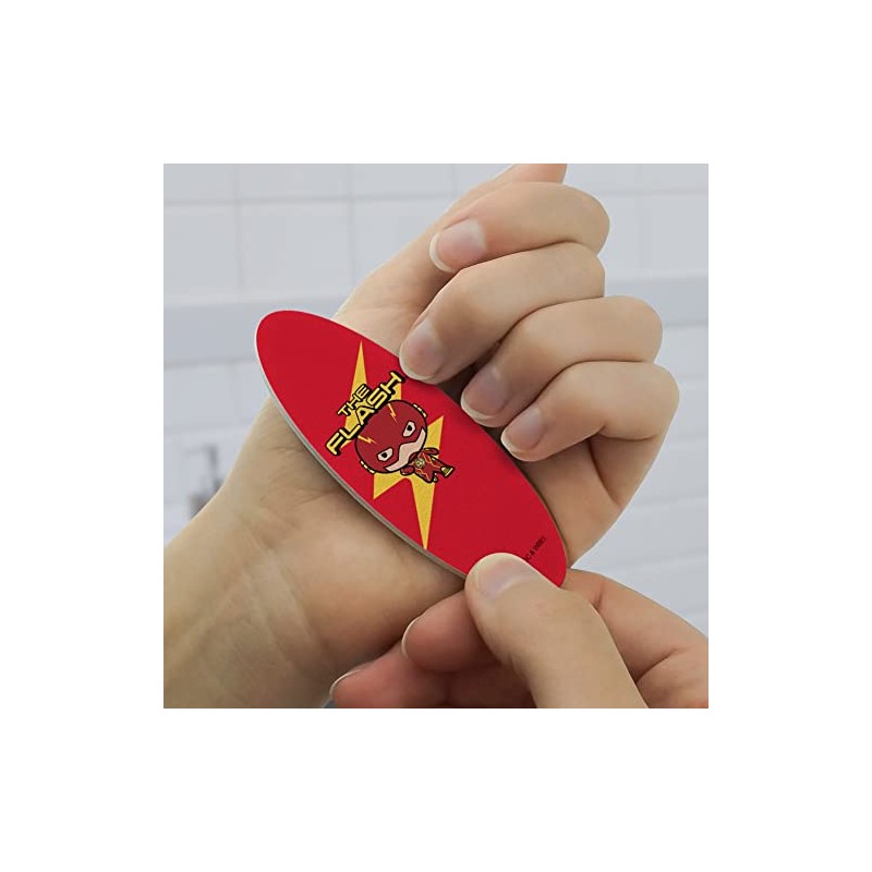 The Flash Chibi Double-Sided Oval Nail File Emery Board Set