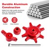 Hobbyfire Aluminum 1.9 2.2 inch Beadlock Wheels Mounting Tools Assembly