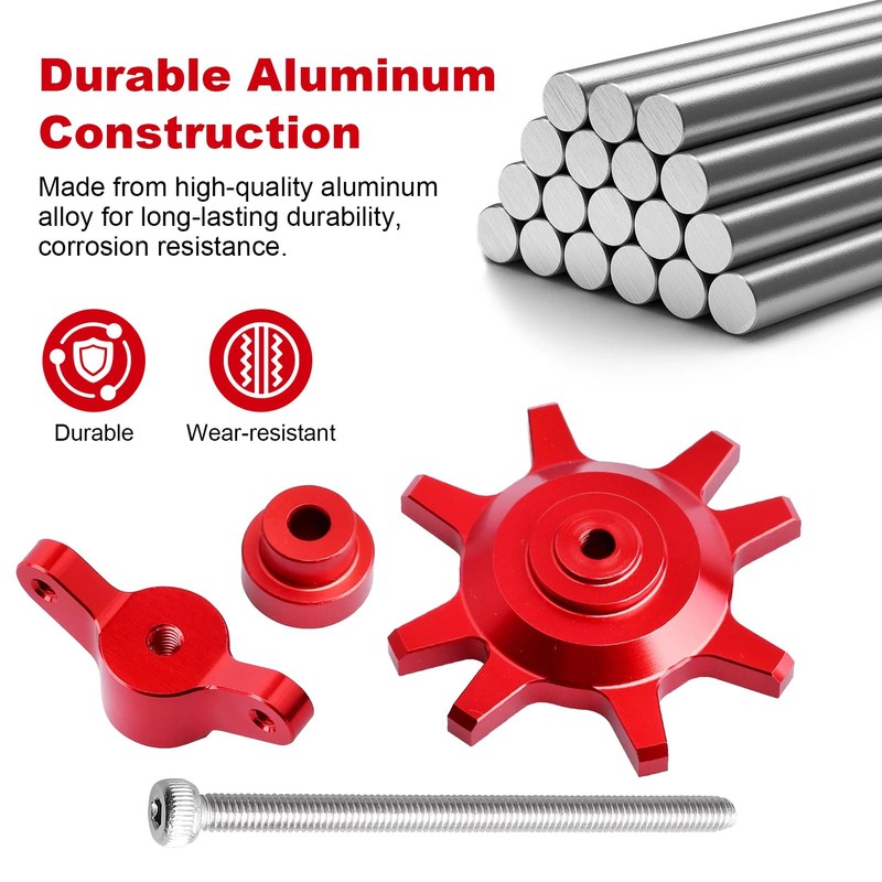 Hobbyfire Aluminum 1.9 2.2 inch Beadlock Wheels Mounting Tools Assembly