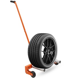 Tire Dolly Heavy Duty, Tire Wheel Dolly with 360° Rotatable Wheels, Tire Dolly for Changing Tires, Tire Lifting Tool for Workshop, Garage, 350 LBS Capacity