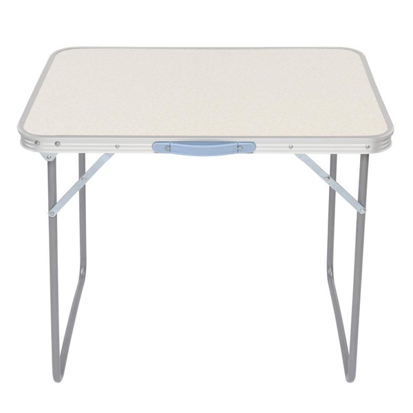 Portable Folding Table,Lightweight Aluminum Picnic Table with Handle,Side Table,Fold Up