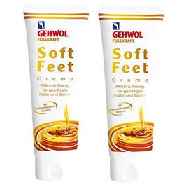 GEHWOL Fusskraft Soft Feet Creme Cream 2 x 125 ml FuÃcreme mit Hyaluron