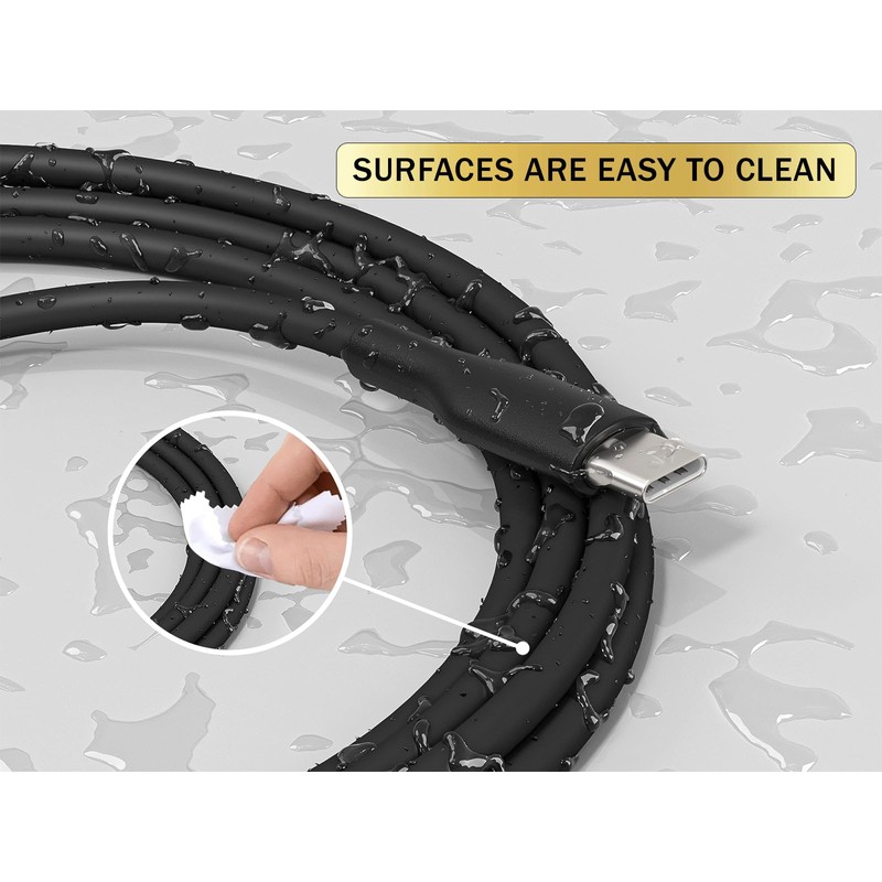Cable Leader 1m Soft Silicone USB Cable USB C to