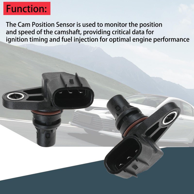 2 Pcs Camshaft Position Sensor Compatible with Hyundai Elantra Kona