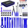 Nilight Trim Removal Tool 88Pcs, Auto Push Pin Bumper Retainer