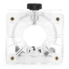 Woodworking Trimmer Router Base, Transparent Plastic Base Adjustment Knob for