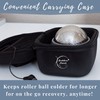 Brookethorne Naturals Cryoglide Massage Ball Roller – Cryotherapy Ice Roller