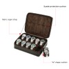 Contacts 10 Watch Case Leather Travel Watch Box, Crazy Horse