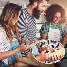 Aniso Kitchen vegetable peeler Stainless steel rotary peeler for vegetable and carrot fruit，with ergonomic safety and control handle-Dishwasher Safety