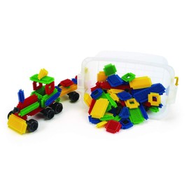 Excellerations Construction Toys, STEM Building Toys, Blocks, 1 inches - 4.25 inches Builders, Connection Toys, Ages 3 Years and up, Preschool Manipulatives