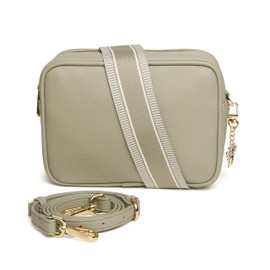 Alice Wheeler Soho Cross Body Bag, Pistachio Faux Leather, 2025 collection