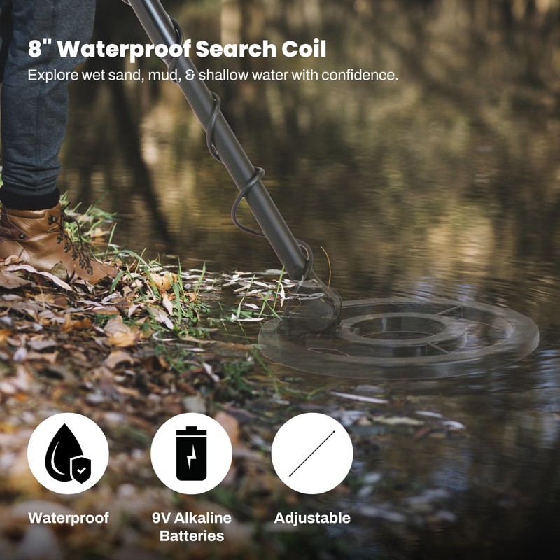 Bounty Hunter TK4 Tracker IV Metal Detector – All-Terrain Gold,