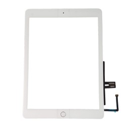 Smartex Smartex? Touch Screen Glas Digitizer WEI?E kompatibel mit iPad 6 (2018) - Home Button, Aufkleber und Werkzeugset inklusiv