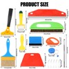 16 Piece Wallpaper Smoothing Tool Set, Wallpaper Tools Including Pressing