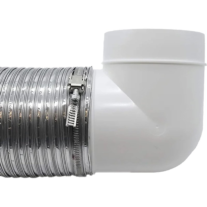 90 Degree 4 Inch / 100mm Plastic Elbow - Bend