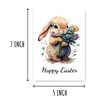 APVGifts Bunny Easter Card - Happy Easter Card - Cute