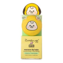 The Creme Shop Macaron Lip Balm Bt21 Chimmy Banana Milk