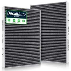 Dacall 2pcs Activated Carbon Cabin Air Filter Set for Volvo XC60 (2018-2023), XC90 (2016-2023), S90 (2017-2023), S60 V60 (2019-2023), V90 Cross Country (2017-2023); Replace CF12155, 31407748