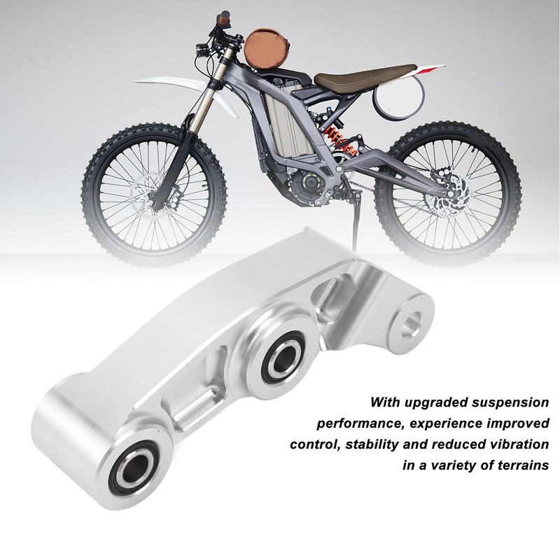 Motorcycle Suspension Linkage Shock Absorbing Tripod Link Replacement for SUR‑RON