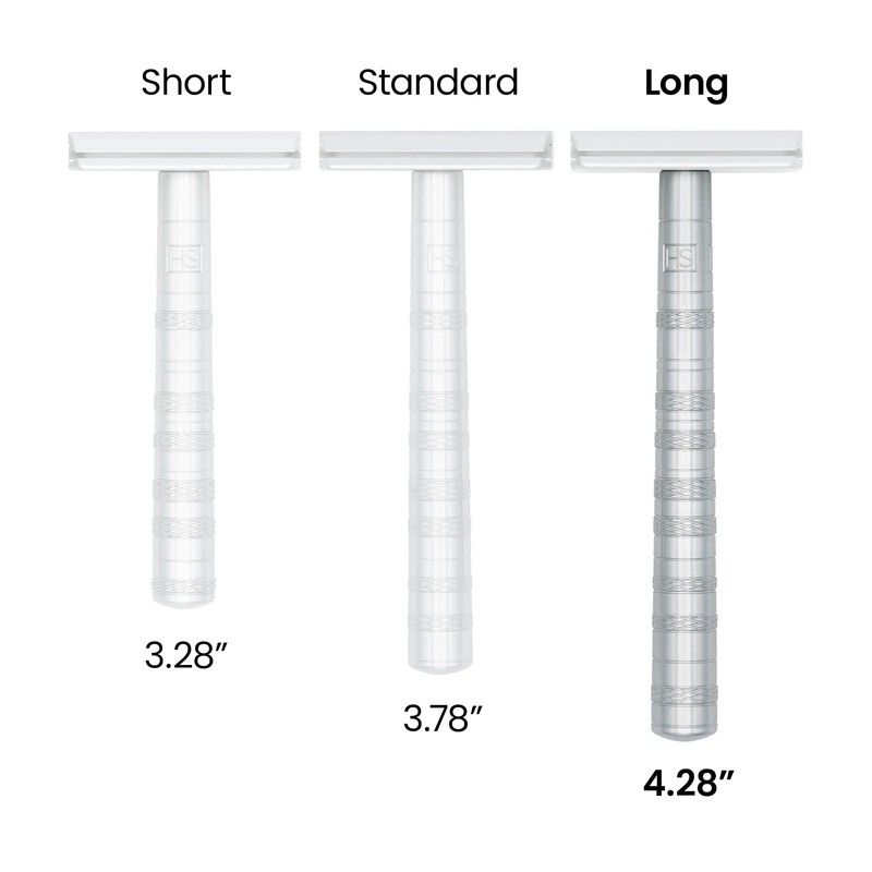 【正規品/ハンドルのみ】HENSON SHAVING AL13交換用ハンドル ロング Aircraft Aluminum