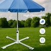 AMMSUN Foldable Portable Beach Umbrella Stand-Portable Patio Umbrella Base Holder,Outdoor