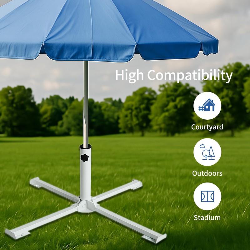 AMMSUN Foldable Portable Beach Umbrella Stand-Portable Patio Umbrella Base Holder,Outdoor