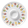 Merritt Pickleball 13" Melamine Chip & Dip Platter