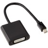エレコム 変換アダプタ miniDisplayPort-DVI for Mac/Surface/Lenovo ブラック AD-MDPDVIBK