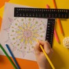 Konohan 3 Pack Mandala Ruler Tool with Holes Plastic Drawing