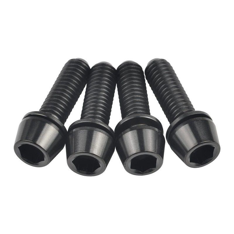 Wanyifa Titanium M6x16 18 20mm Hex Tapered Head for Bicycle