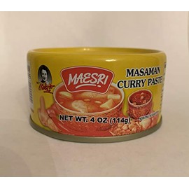 Maesri Thai Masaman Curry Paste - 4 Oz (6-PACK)