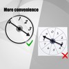 Chivao 10 Sets Game Spinner Wheel Blank Erasable Math Game
