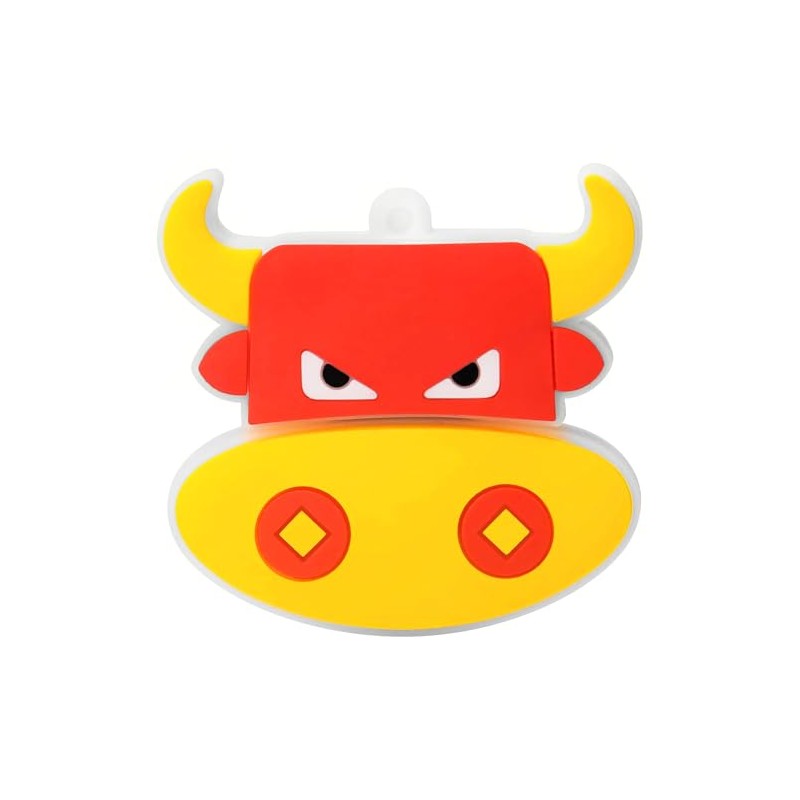 BORLTER CLAMP 32 GB USB Flash Drive Cute Bull Pattern