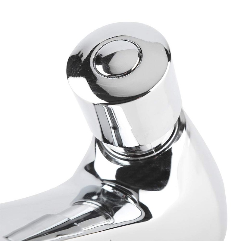 Chrome Plated Self Closing Robinet, Self Closing Faucet, Water Saving