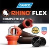 Camco RhinoFLEX 15-Ft Camper/RV Sewer Hose Kit - Features Clear