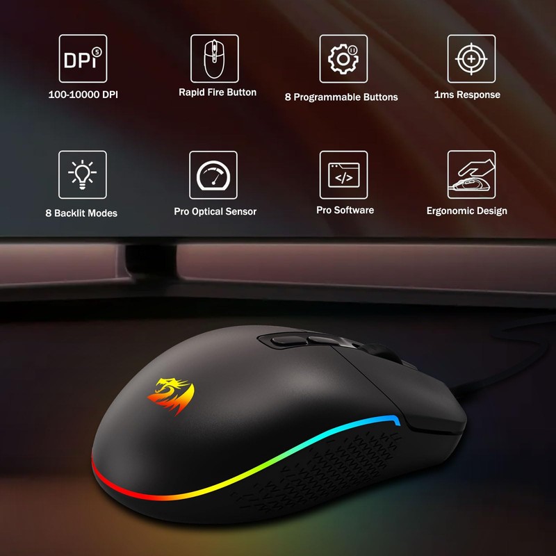 M719 RGB Gaming Mouse
