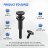 1/4" Cut-Off Wheel Arbor Mounting Mandrel Adapter for Milwau-kee Die
