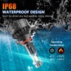 Litampo 9006/HB4 LED Bulb Combo, 120W 25000 LM 800% Super