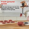 Instant Meat Grinder Attachment for Stand Mixer, Includes Grinding Plates,