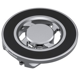LEOFOTO PM-01 Magnetic Plate for Phones, Phone Stand with Hidden Tool, 1/4" and 3/8" Screw Hole, ARRI and Arca Compatible