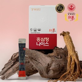강개상인 홍삼정나이스(10ml x 30포) 스틱형 6년근 올바르게 만듭니다 Kang Gae Sang In Red Ginseng Essence (10ml x 30 sticks) Stick Type 6-Year-Old Properly Made